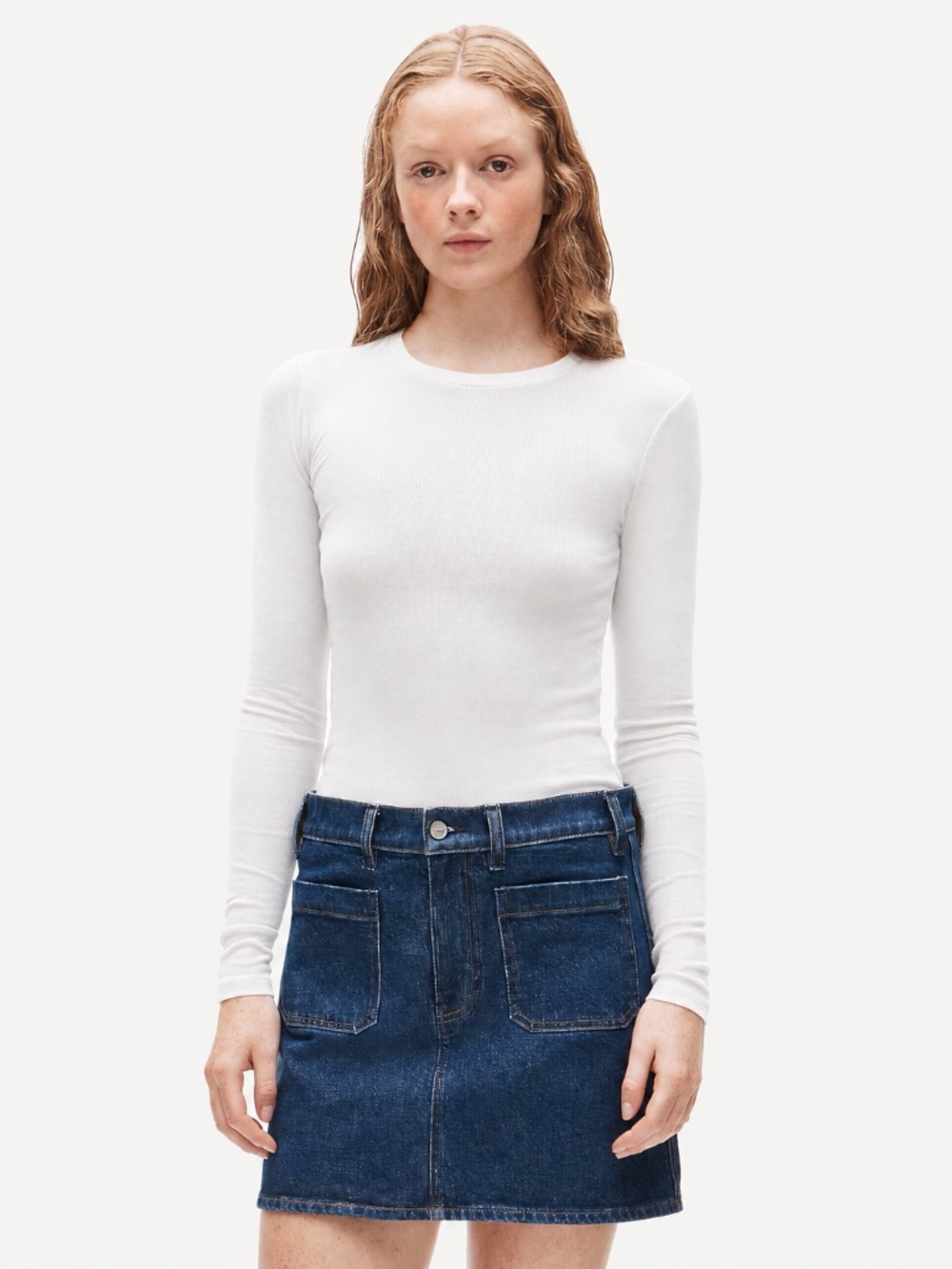 J. Crew Perfect Rib Long-Sleeve T-Shirt NWT